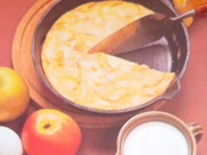 Готовим с «ИМ»: яблочный омлет 