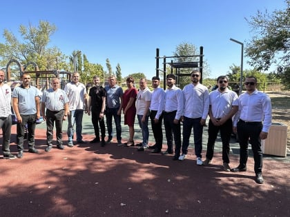 Мусульмане  Мордовии подарили  площадку детям поселка Каланчак в Херсонской области