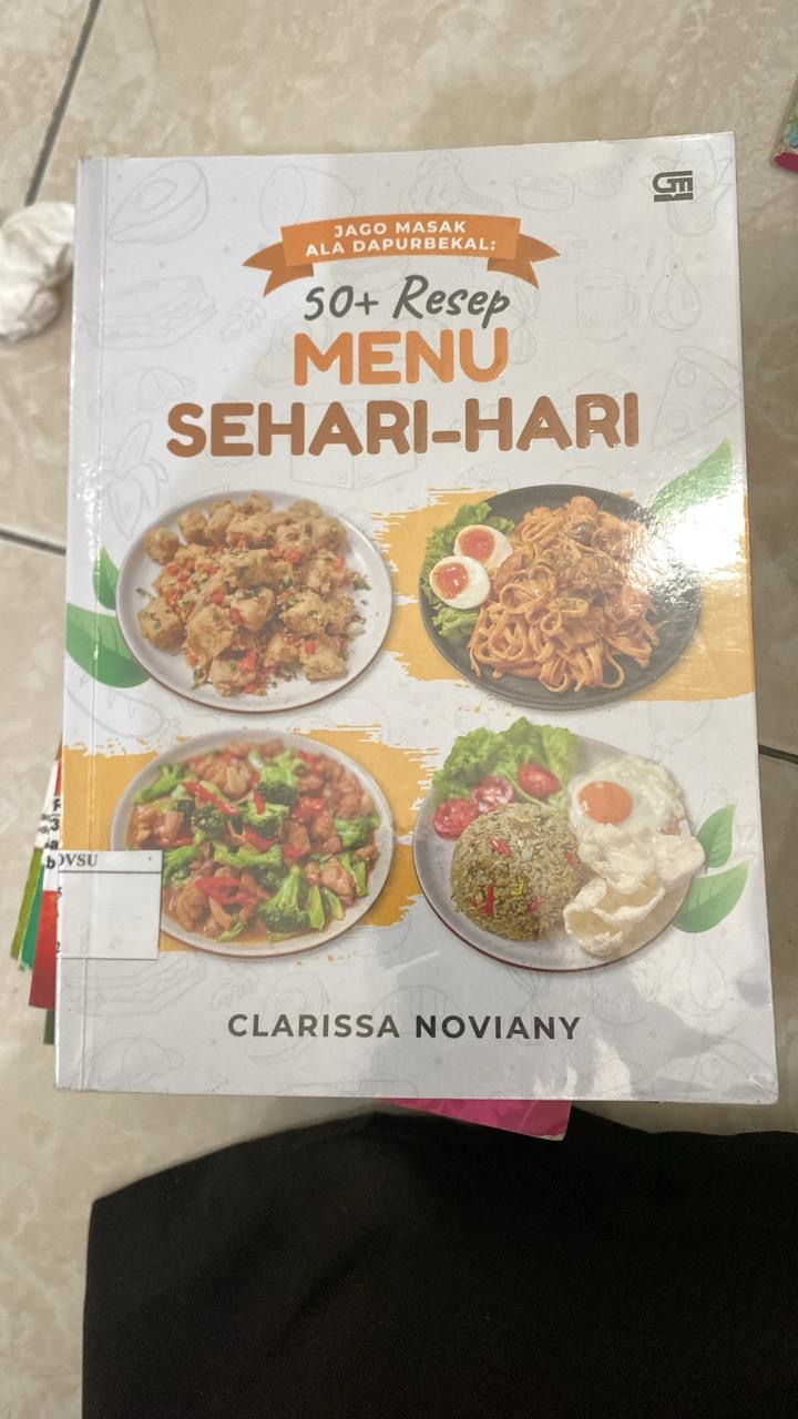 Cover Jago Masak Ala Dapur bekal : 50 Resep Menu Sehari-Hari