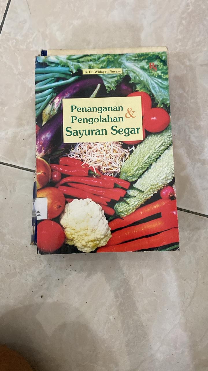 Cover penanganan & pengelolahan sayur segar