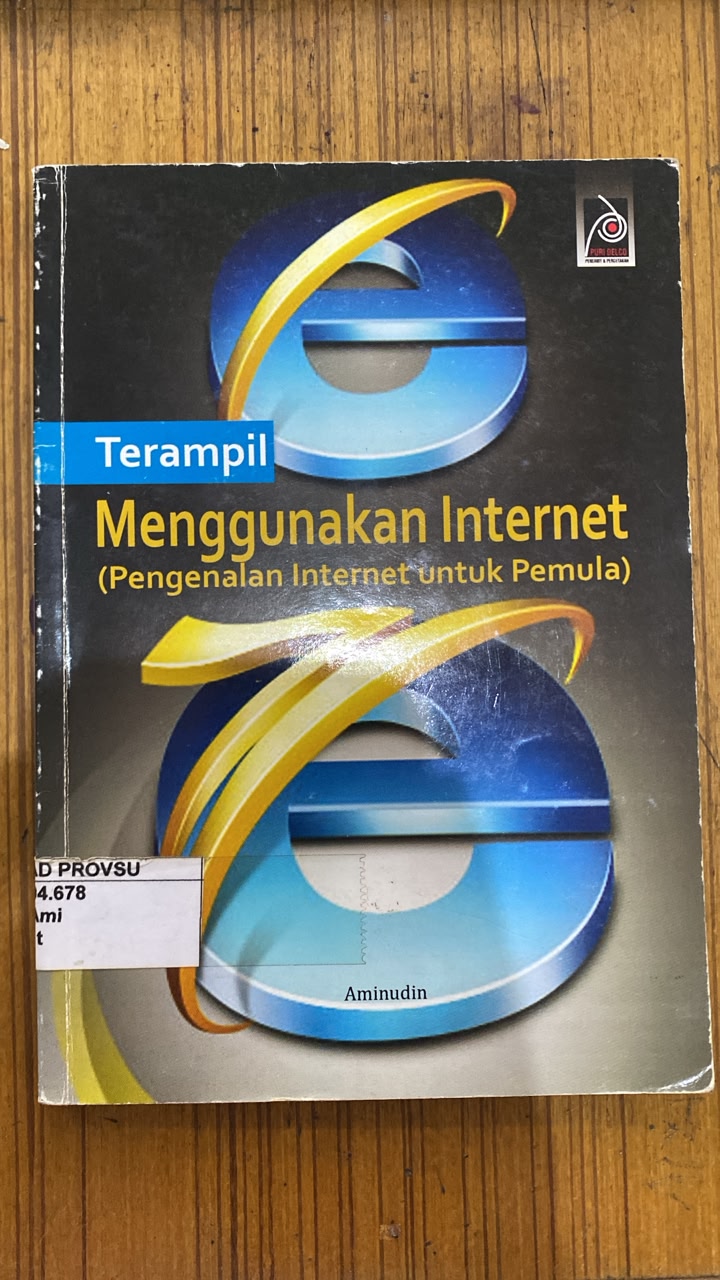 Cover Terampil menggunakan internet (terampil menggunakan internet)