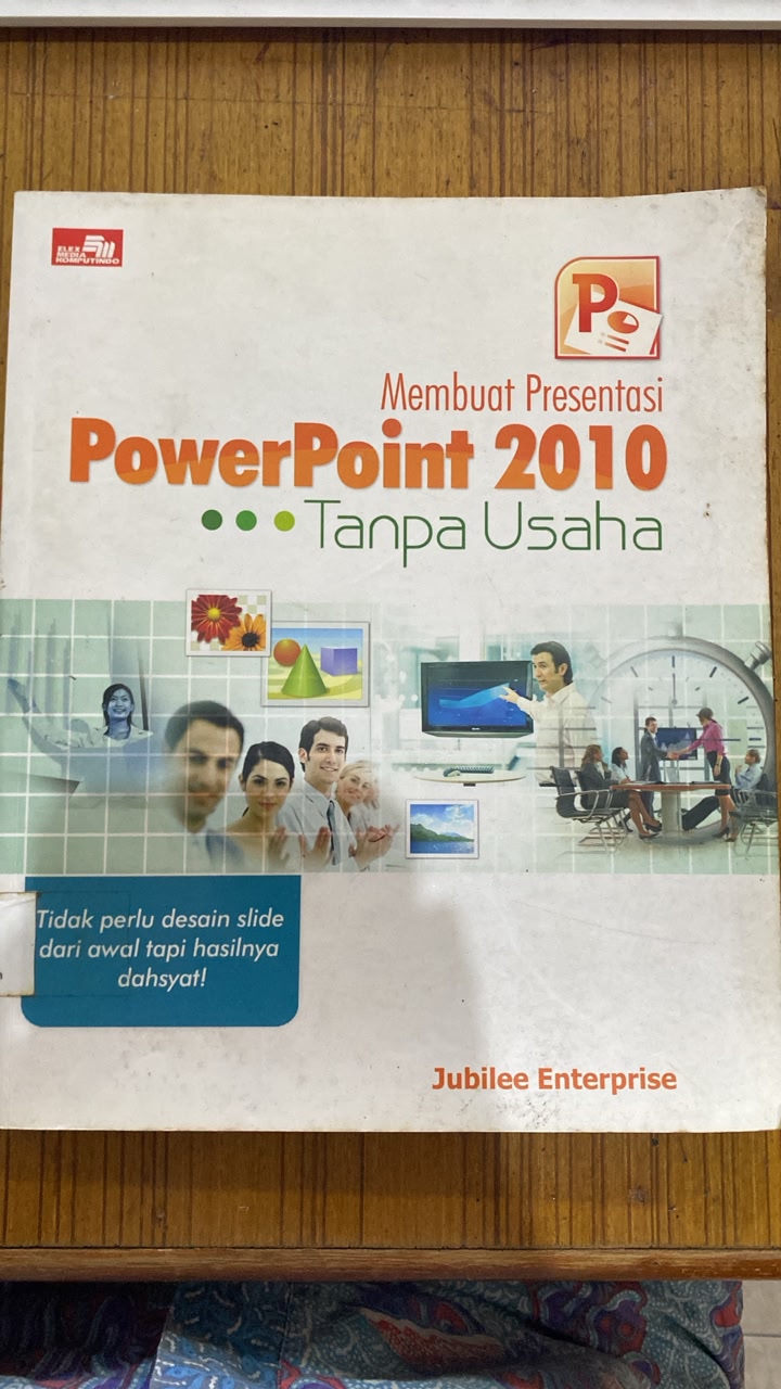 Cover Membuat Presentasi powerpoint 2010 tanpa usaha