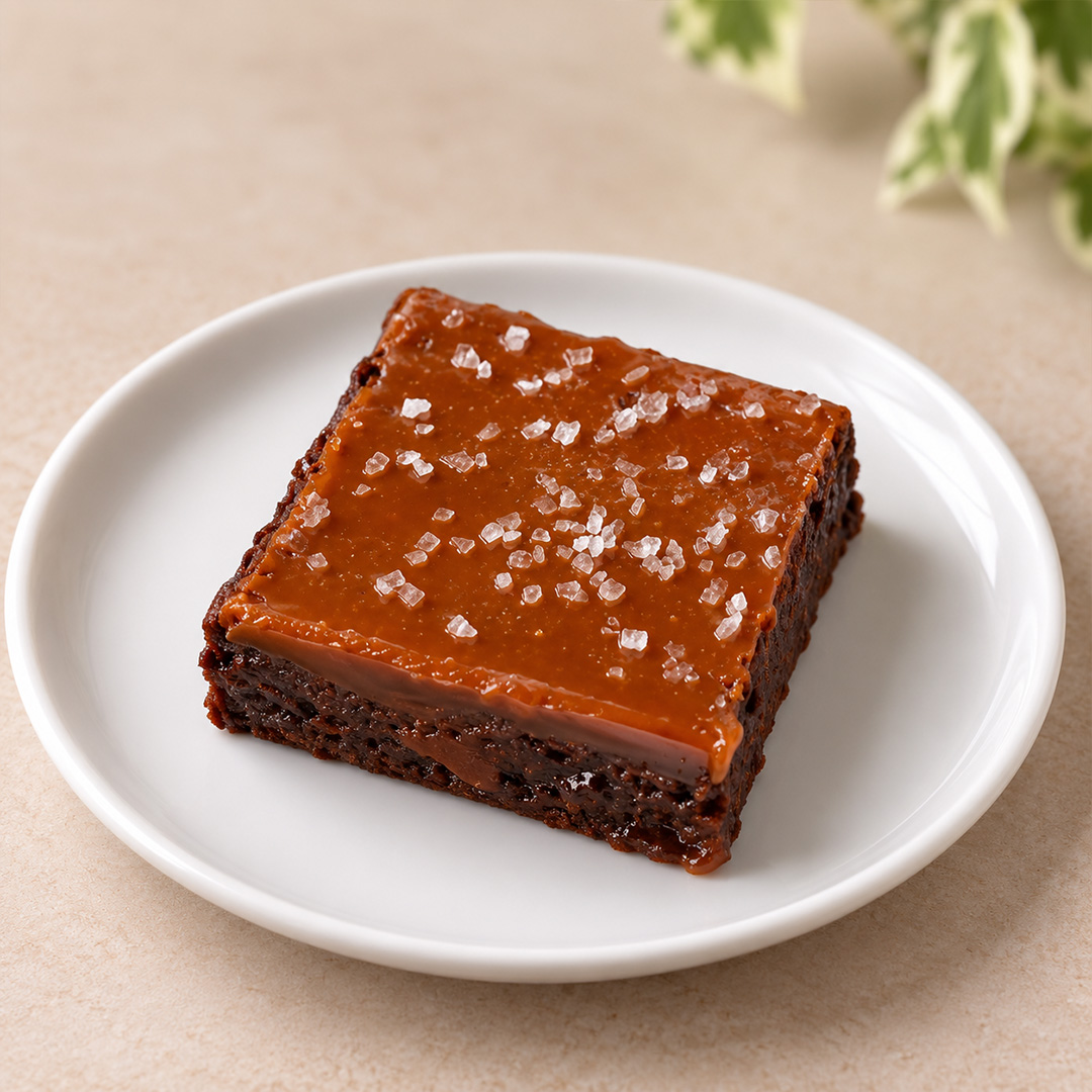 Sea Salt Caramel Brownie