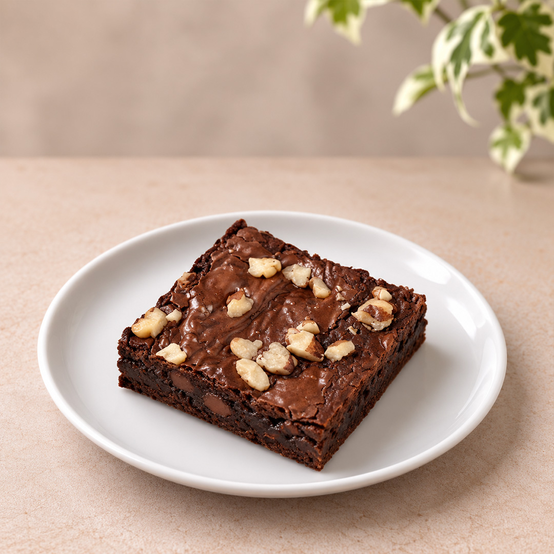 Walnut Fudge Brownie