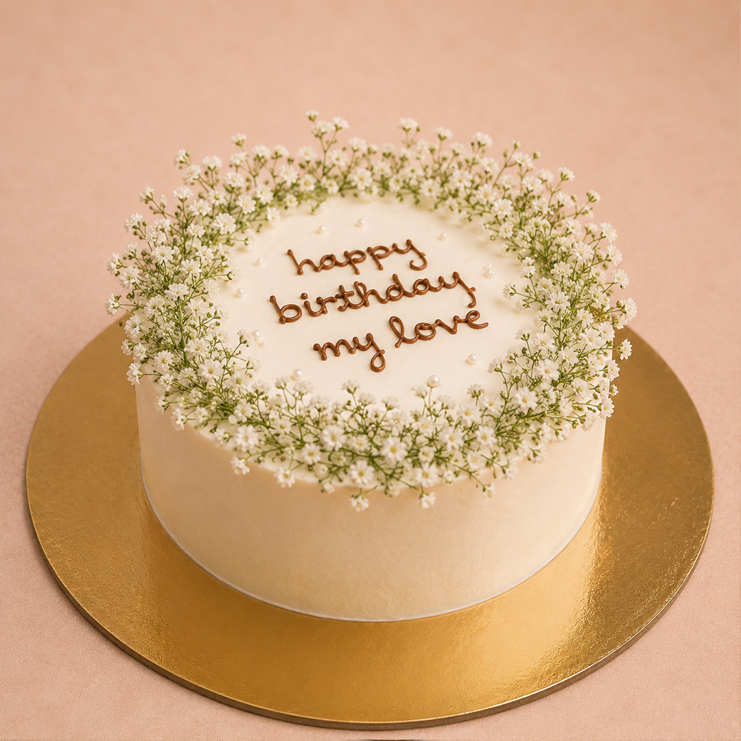 Floral Elegance Cake