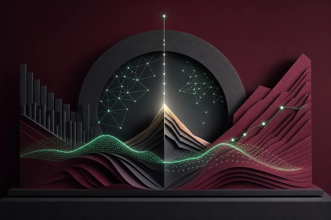 AI-generated editorial illustration for the forecast: Will the price of Bitcoin be above $82,000 on September 5?