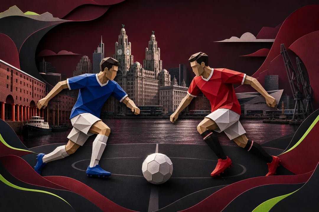 AI-generated editorial illustration for the forecast: Will Manchester United FC win on 2026-09-06?
