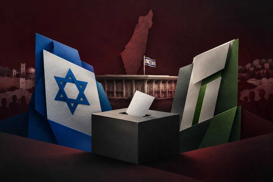 AI-generated editorial illustration for the forecast: Israel election: will Likud lose seats?