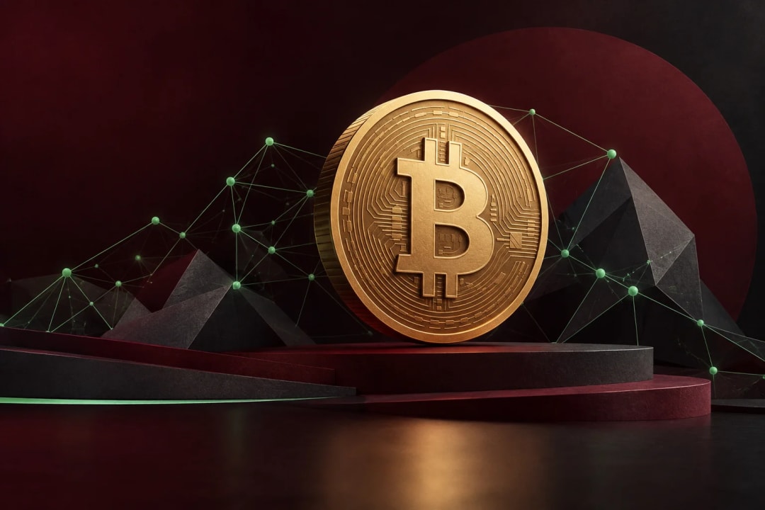 AI-generated editorial illustration for the forecast: Will the price of Bitcoin be above $82,000 on October 7?