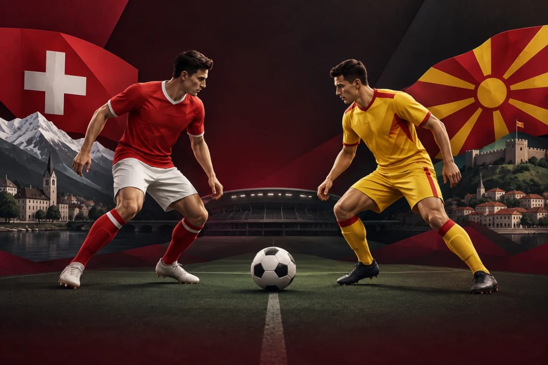 AI-generated editorial illustration for the forecast: Will Switzerland win on 2026-10-06?