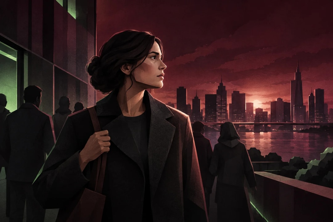AI-generated editorial illustration for the forecast: Will "The Social Reckoning" Opening Weekend Box Office be less than 5m?