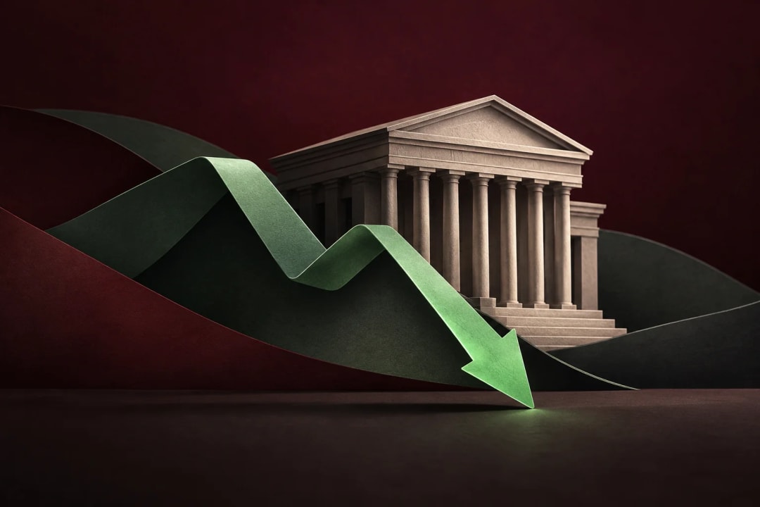 AI-generated editorial illustration for the forecast: Will the 10-year Treasury yield dip below 5.00% in October?