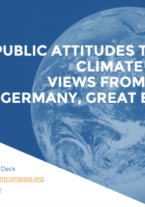 Public attitudes toward climate and COP-26