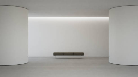 Corridor Hall transformed to Office Space - Before