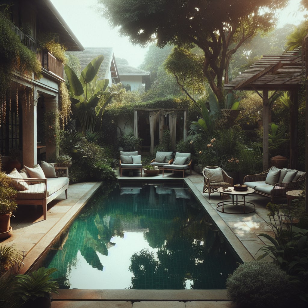 Ideas inspiradoras para un jardín con piscina