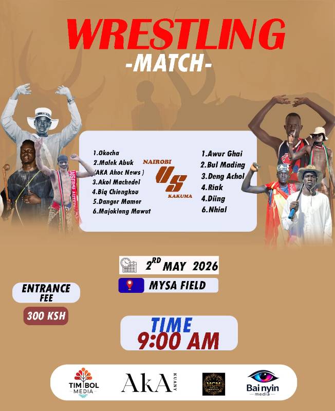 NAIROBI VS KAKUMA FRIENDLY WRESTLING