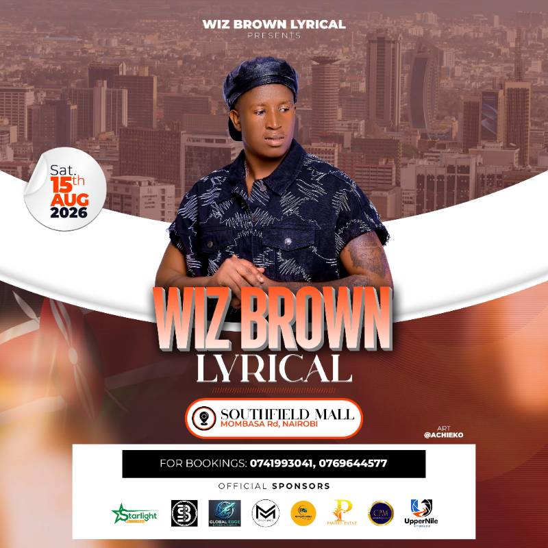 WIZ BROWN LYRICAL CONCERT.