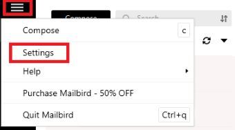 do i need proxy settings for mailbird