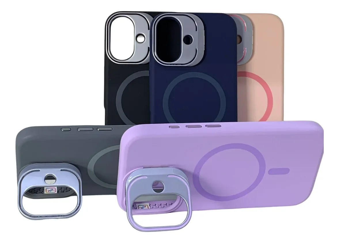 Case MagSafe Sparkles Velvet Protección Total iphone - vista 1