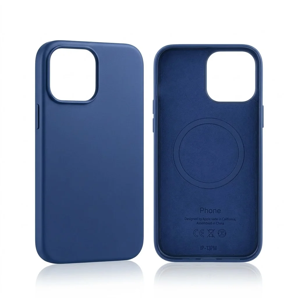 Case de Cuero Iphone Protector color Entero - vista 1