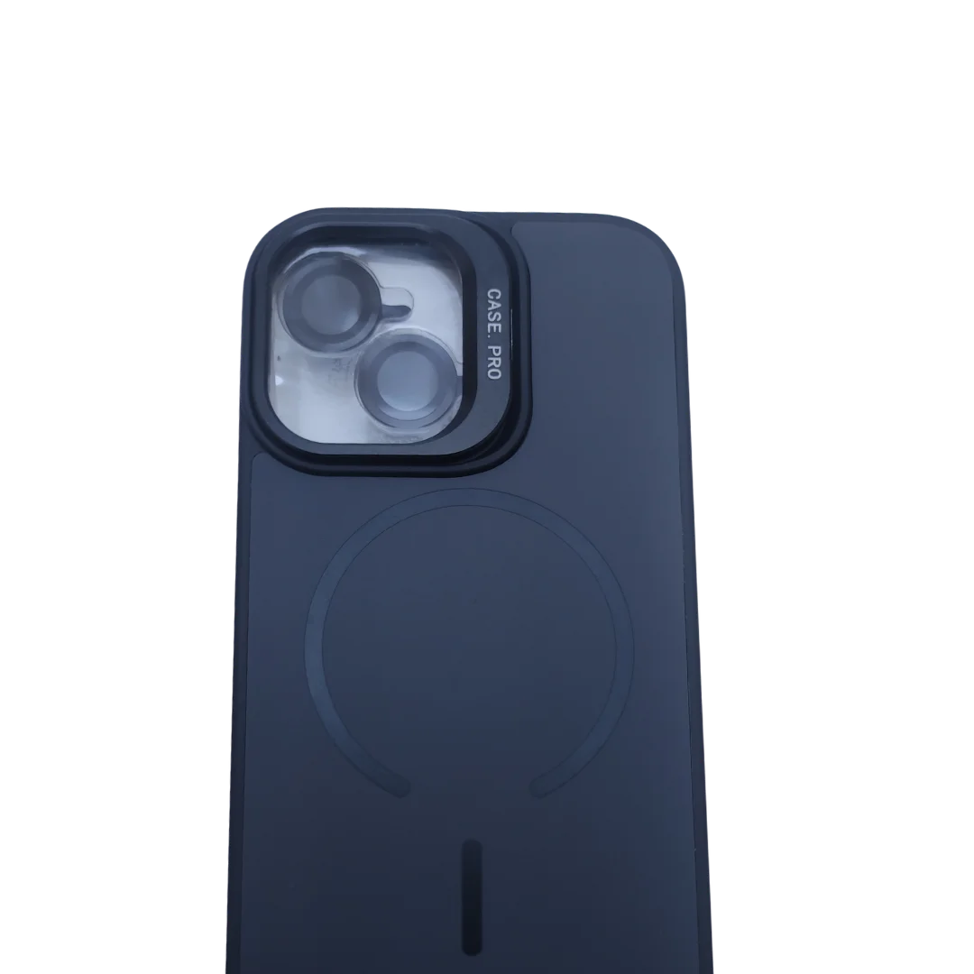 Case Sparkles Velvet Protección Total iphone Negro - vista 3