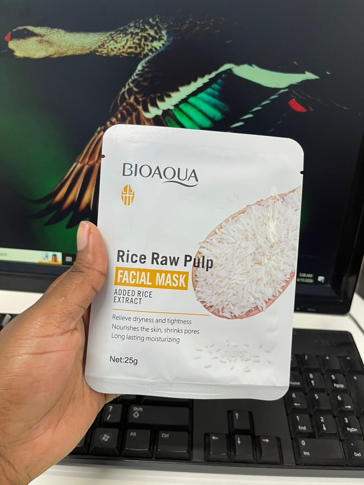 Máscara de Arroz