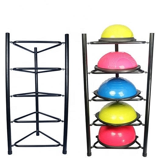 Axox Fitness Floor Standing Bosu Ball Rack - Axox Fitness