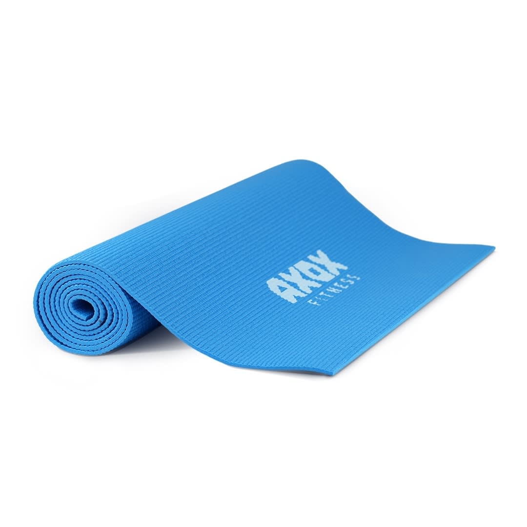 Axox Fitness Yoga/Exercise Mat | 5mm | Blue - Axox Fitness