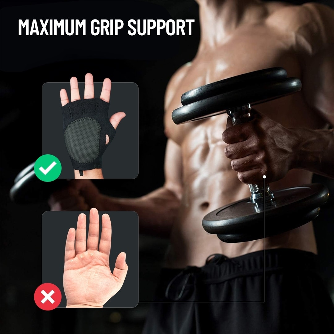 Axox Fitness Softway Training Gloves – Multisize | M - Image 2