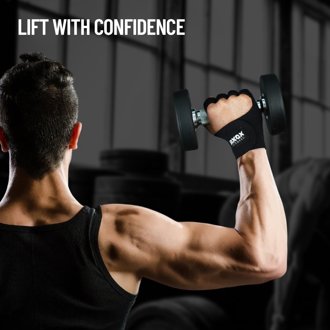 Axox Fitness Softway Training Gloves – Multisize | M - Image 3