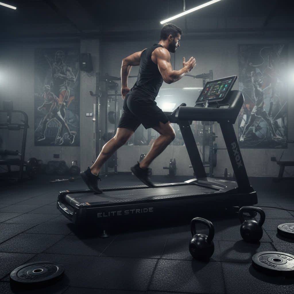 Elite Stride Commercial Treadmill - Image 6