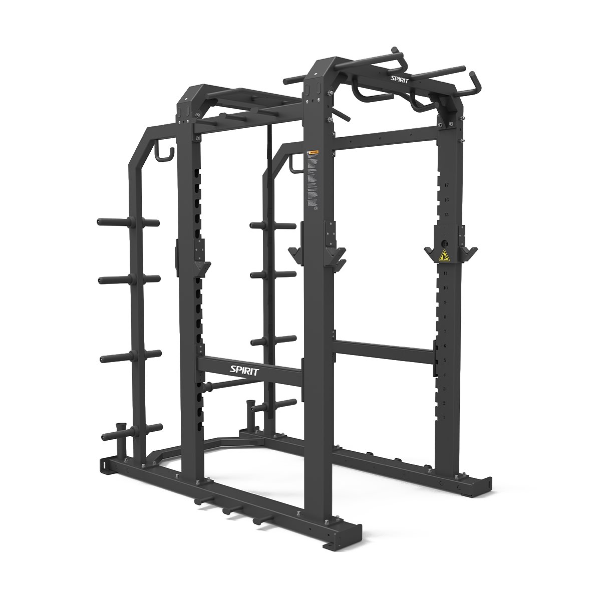 Axox Fitness Commercial Power Rack with Integrated Lifting Platform - Image 2
