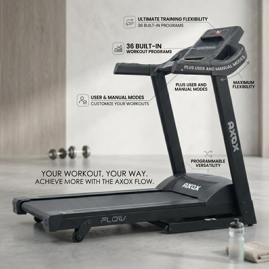 Axox Fitness Flow Treadmill - Image 8