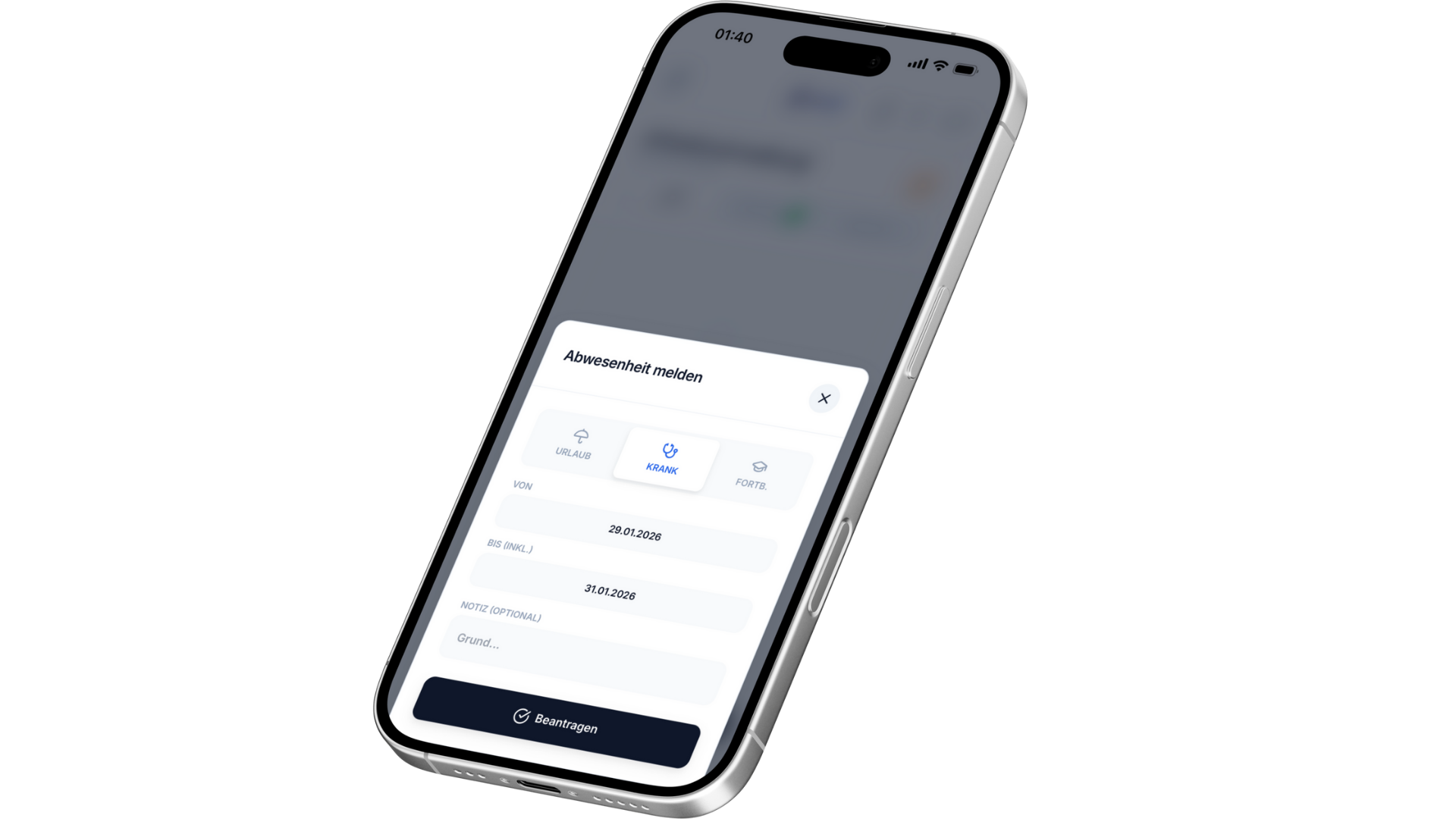 Crewly Urlaub Mobile