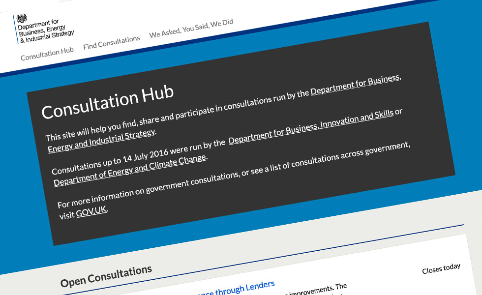 'screenshot of 'Department for Business, Energy and Industrial Strategy (BEIS), UK