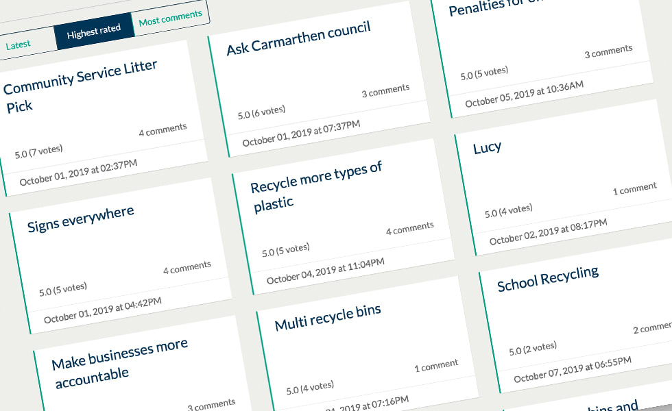 'screenshot of 'Torfaen County Borough Council, UK