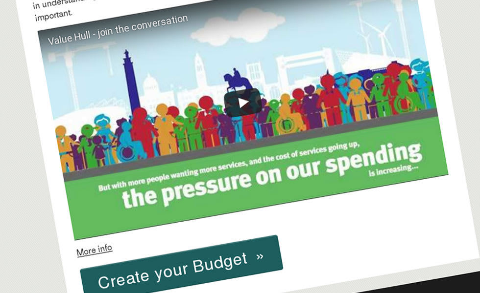 'screenshot of 'Hull City Council, UK