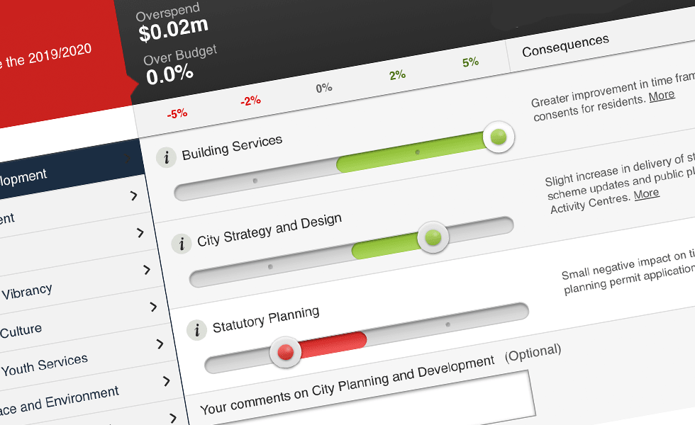 'screenshot of 'Moreland City Council, AU