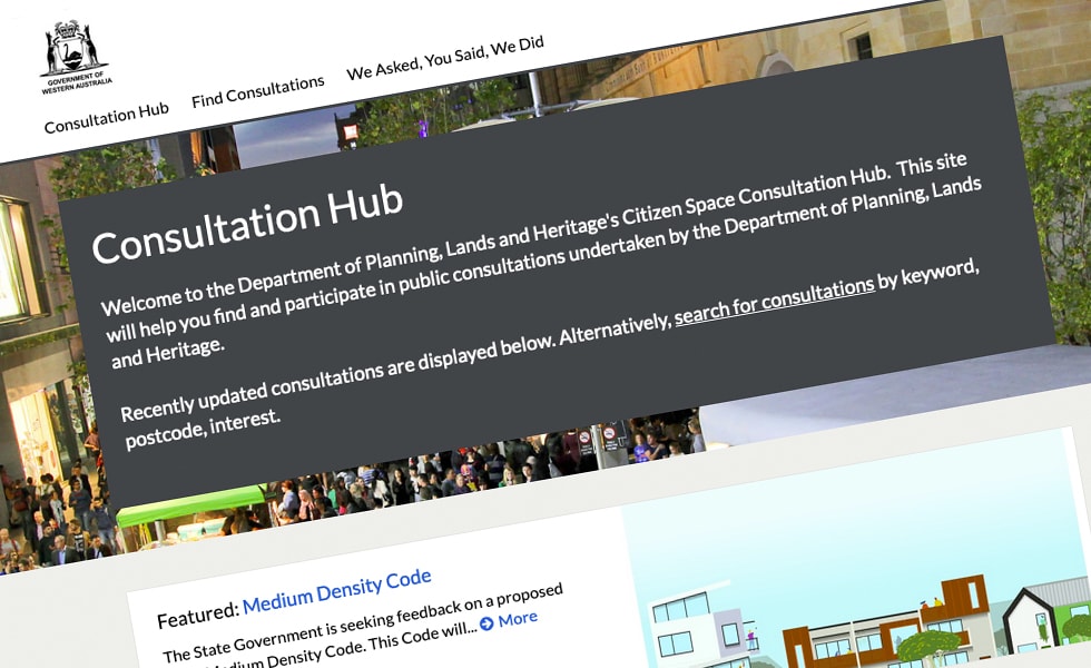 'screenshot of 'Western Australia Department of Planning, Lands and Heritage