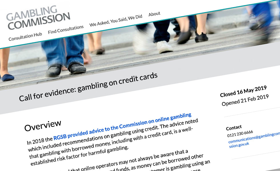 'screenshot of 'Gambling Commission, UK