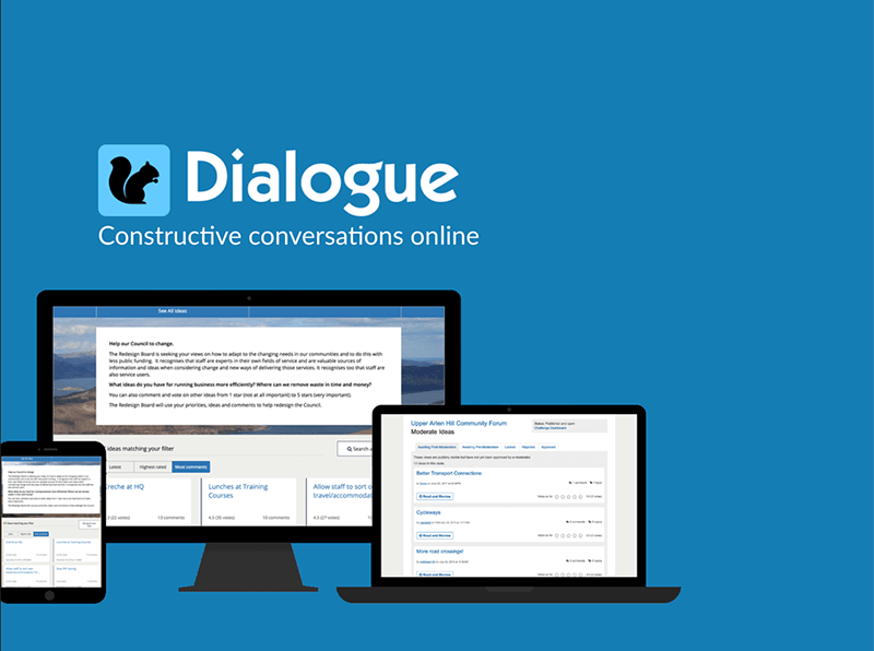 cover sheet of Dialogue overview document