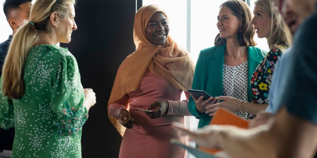 community group gathered to discuss local initative