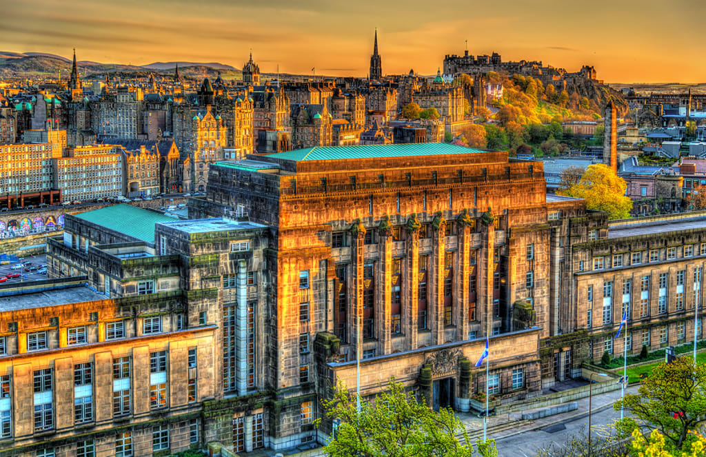 St Andrew's House, a building of the Scottish Government in Edinburgh