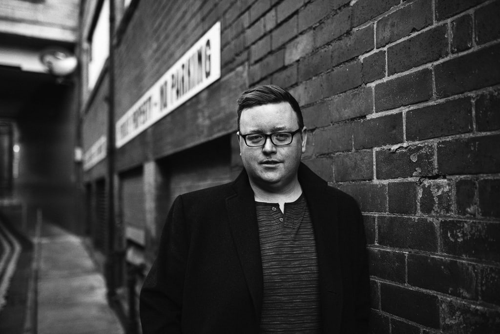 b&w portrait of david porteous, strategy & insight manager at edinburgh city council