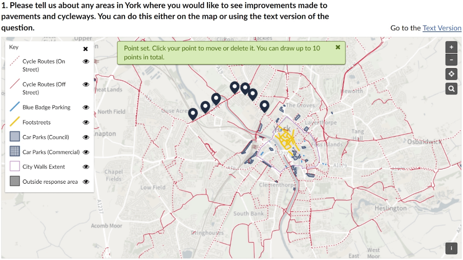 Transport Planning: Consultation and Feedback Through Geospatial ...