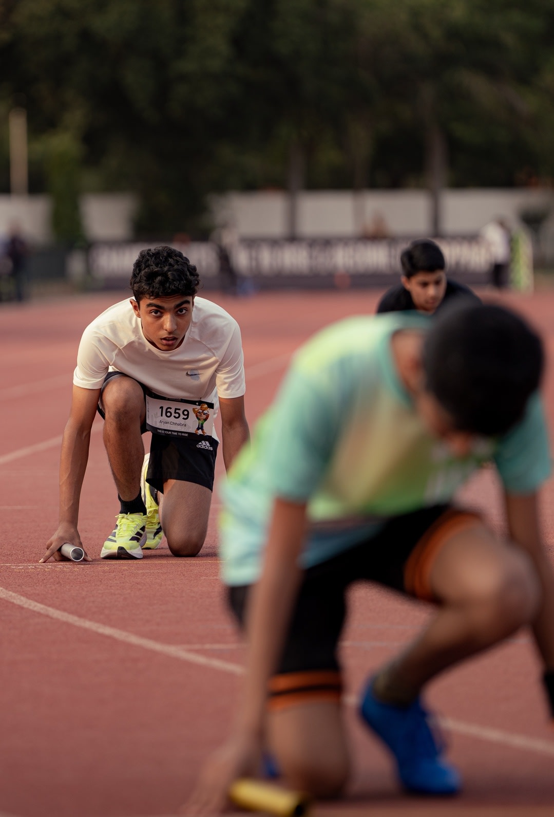 Athlete competing at an Athrise Championship