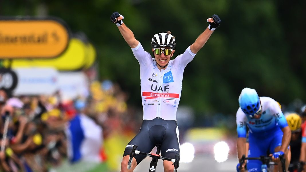 Pogacar gewinnt 6. Etappe der Tour de France & übernimmt Gelbes Trikot 