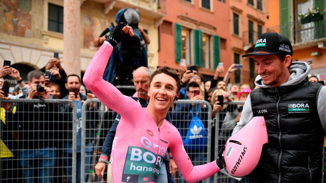 Radrennstall Bora-hansgrohe - Giro-Sieger Hindley: Druck auf die Team-Führung war groß