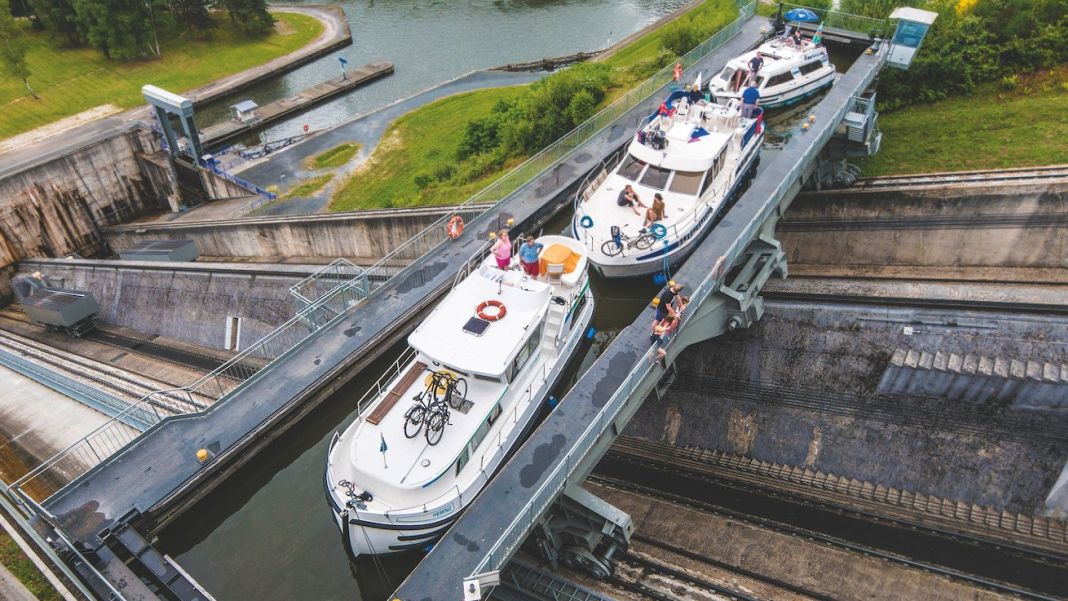 Revier: Rhein-Marne-Kanal - Kanalarbeit