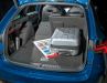 640 bis 1.700 Liter – der Gepäckraum des RS-Sportmodells bietet die gleichen Transporttalente wie die zivilen Octavia Combi-Brüder